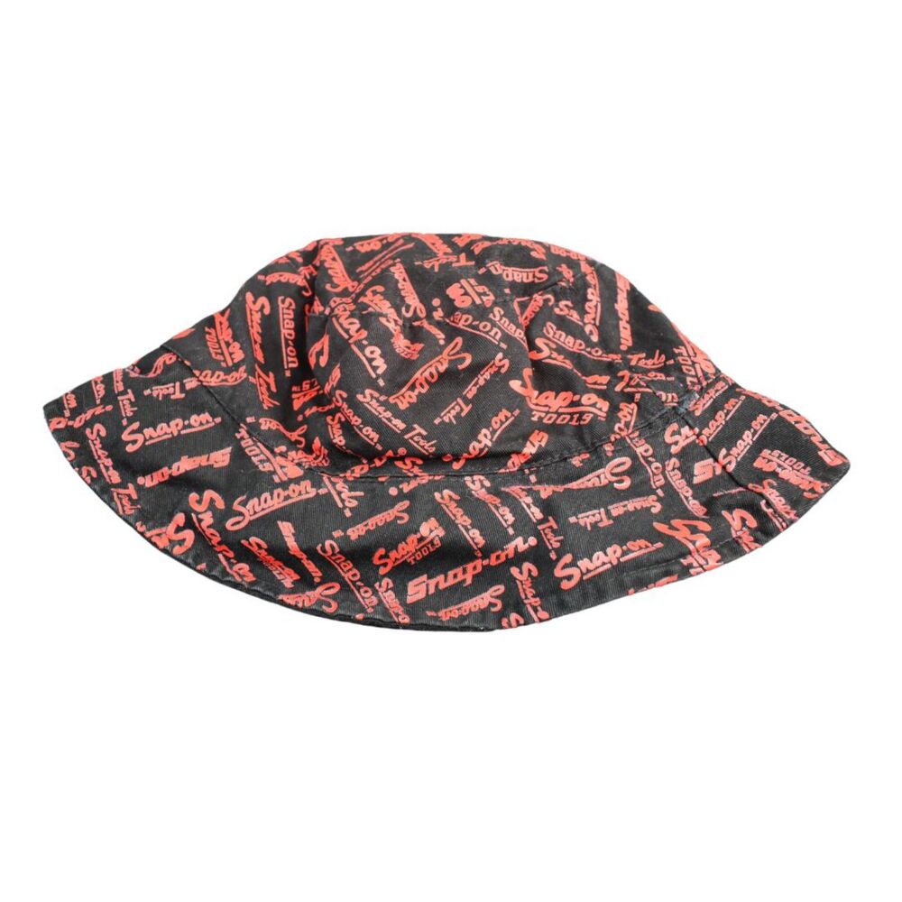 Snap-On Tools Reversible AOP Bucket Hat Black Red